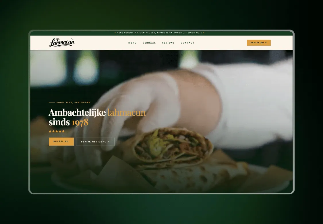 Mister Lahmacun website