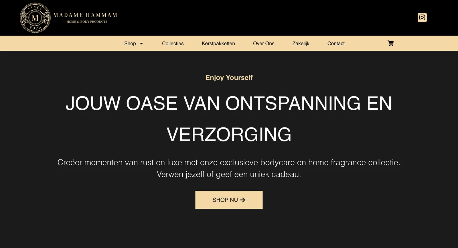 Madame Hammam website