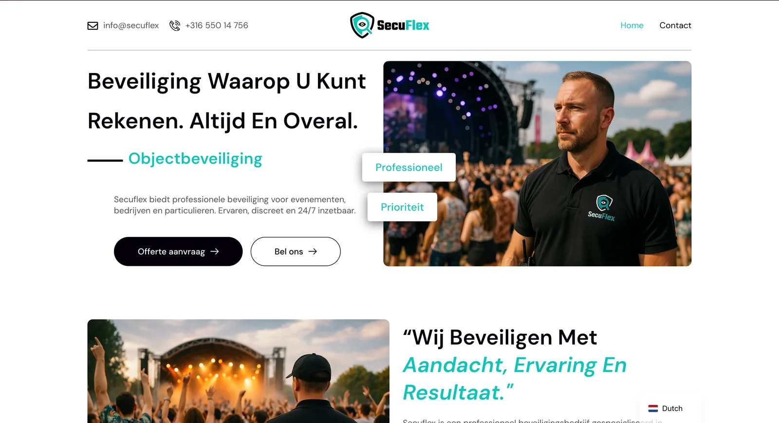 Secuflex website