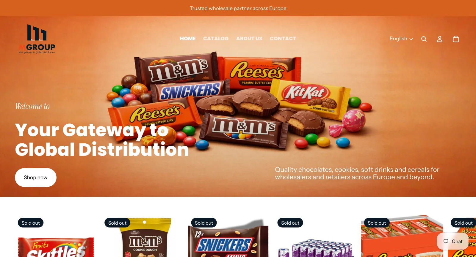 The M-Group website